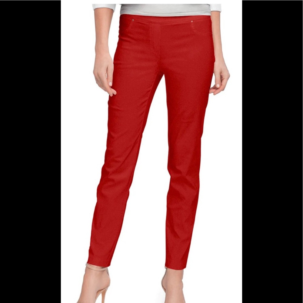 NWT “solar flair” 89th & Madison tapered pants size XL